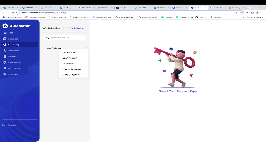 API Collection creation Image