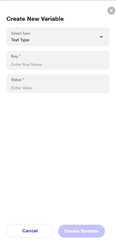  create new variable in global