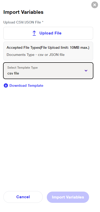 Import file for Global variable image