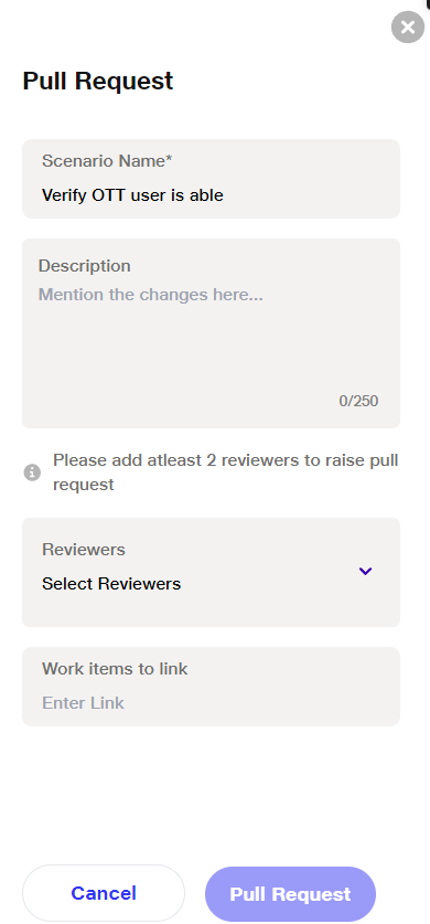 Raising pull request 