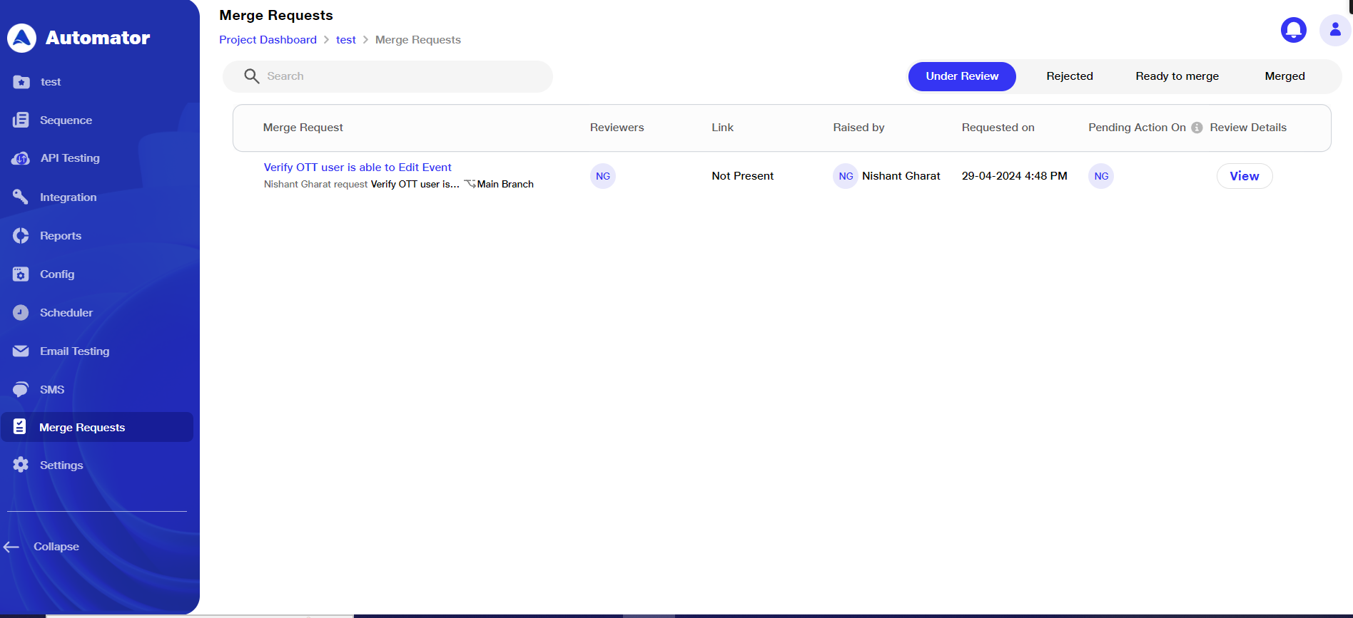 Image for Merge request tab 